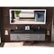 Castello Usa Amazon 72" Wall Mounted Gray Vanity With Black Top And Brushed Nickel Handles CB-MC-72G-BN-2056-BL - alternate 8
